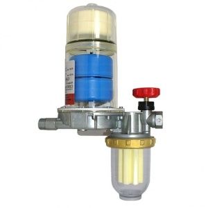 Топливный (дизельный) фильтр Afriso Floco-Top-1K с воздухоотводчиком для отопительного котла.