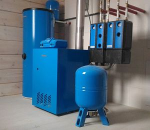 Котел Buderus G124 20KW с бойлером Buderus SU200 в поселке Охта Парк.JPG