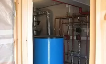 Монтаж системы отопления в деревянном здании