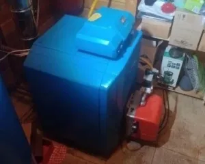 Монтаж газовой горелки Baltur BTG3 в Полянском.